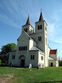 Ba - pvodne romnsky kostol - jedna z prvch stavieb v Uhorsku s gotickmi prvkami