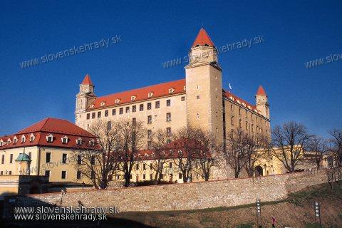 Bratislavsk hrad - pohad od juhozpadu