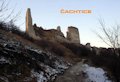 Čachtický hrad - zimný pohľad
