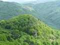 Čierna Lehota - hradný vrch od sedla Záhradčie