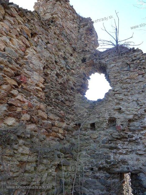 Gelnica - hrad - pozostatky obrannej vee