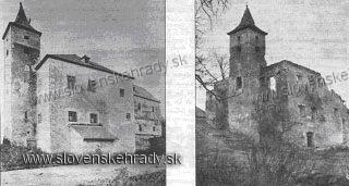 Horn Ves - stav katiea pred a po 2. svetovej vojne