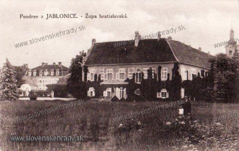 Jablonica - barokovo-klasicistick katie na starej pohadnici<br>Zdroj: www.aukro.sk