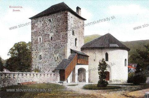 Kremnica - hrad na pohadnici od Pavla Socha<br>Zdroj: www.aukro.sk
