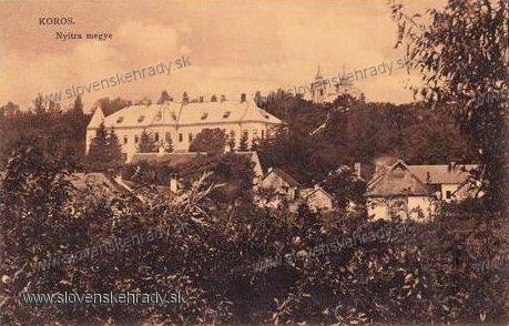 Kruovce - klasicistick katie v roku 1918<br>Zdroj: www.aukro.sk