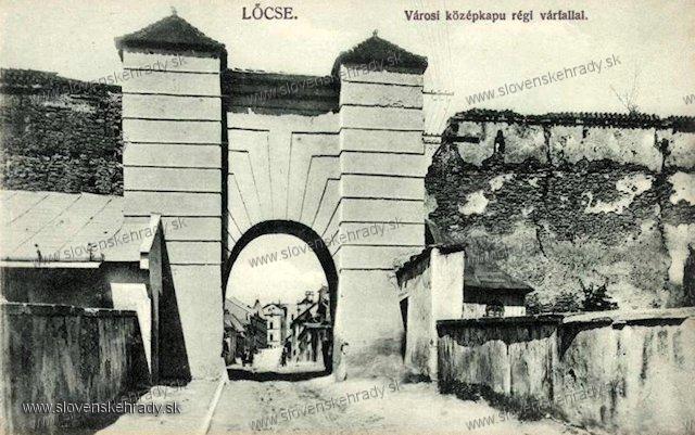 Levoa - mestsk hradby