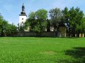 Prievidzsk hrad - kostol Panny Mrie s opevnenm