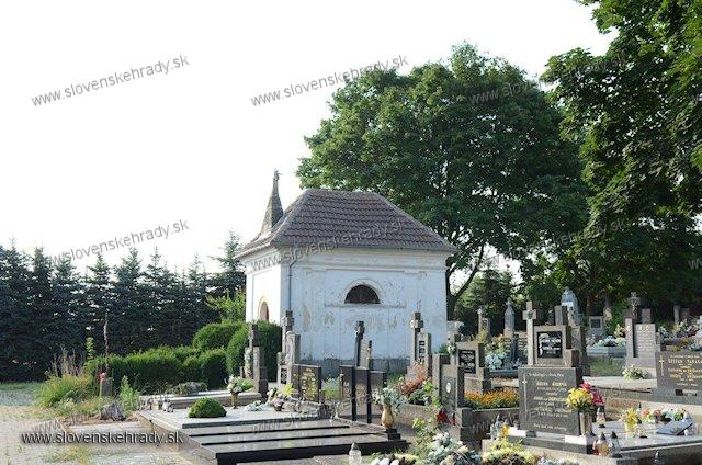 Riovce - kaplnka s hrobkou rodu Sandor de Szlavnicza