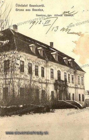Senica - neskorobarokov katie v roku 1912