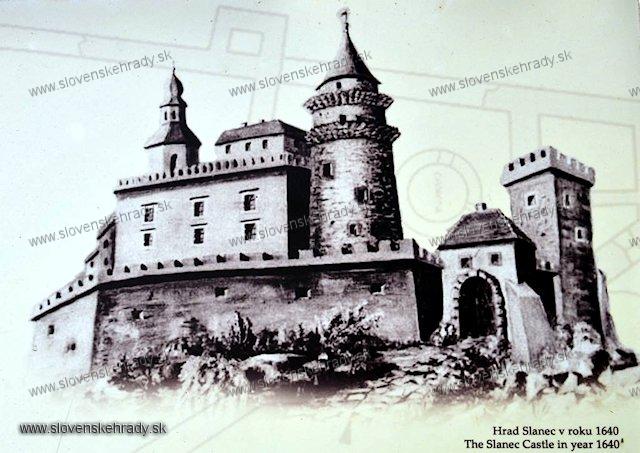 Slanec - hrad