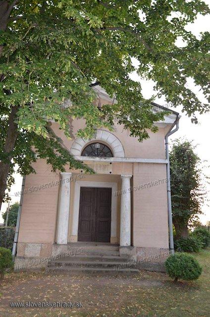Sokoany - pohrebn kaplnka rodu Stahremberg