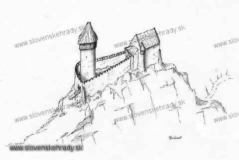 Star hrad - Rekontrukcia hradu z 13. storoia