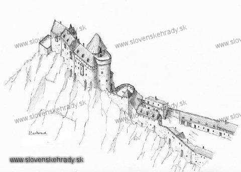Star hrad - Rekontrukcia hradu z 16. storoia