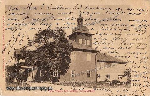 Streda nad Bodrogom - katie na pohadnici z roku 1900