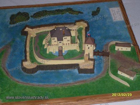 uriansky hrad - model hradu