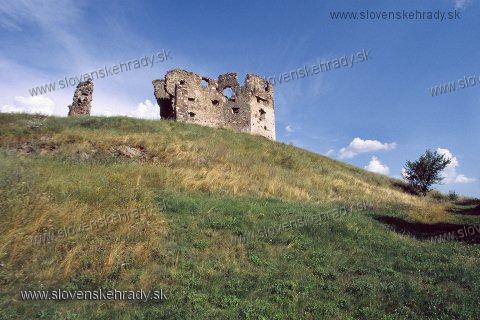 Vek Kamenec - pohad na hrad od severozpadu