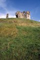 Veľký Kamenec - pohľad na hrad od severozápadu