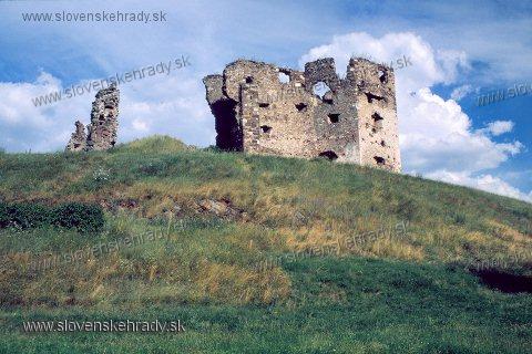 Vek Kamenec - pohad na hrad od severozpadu